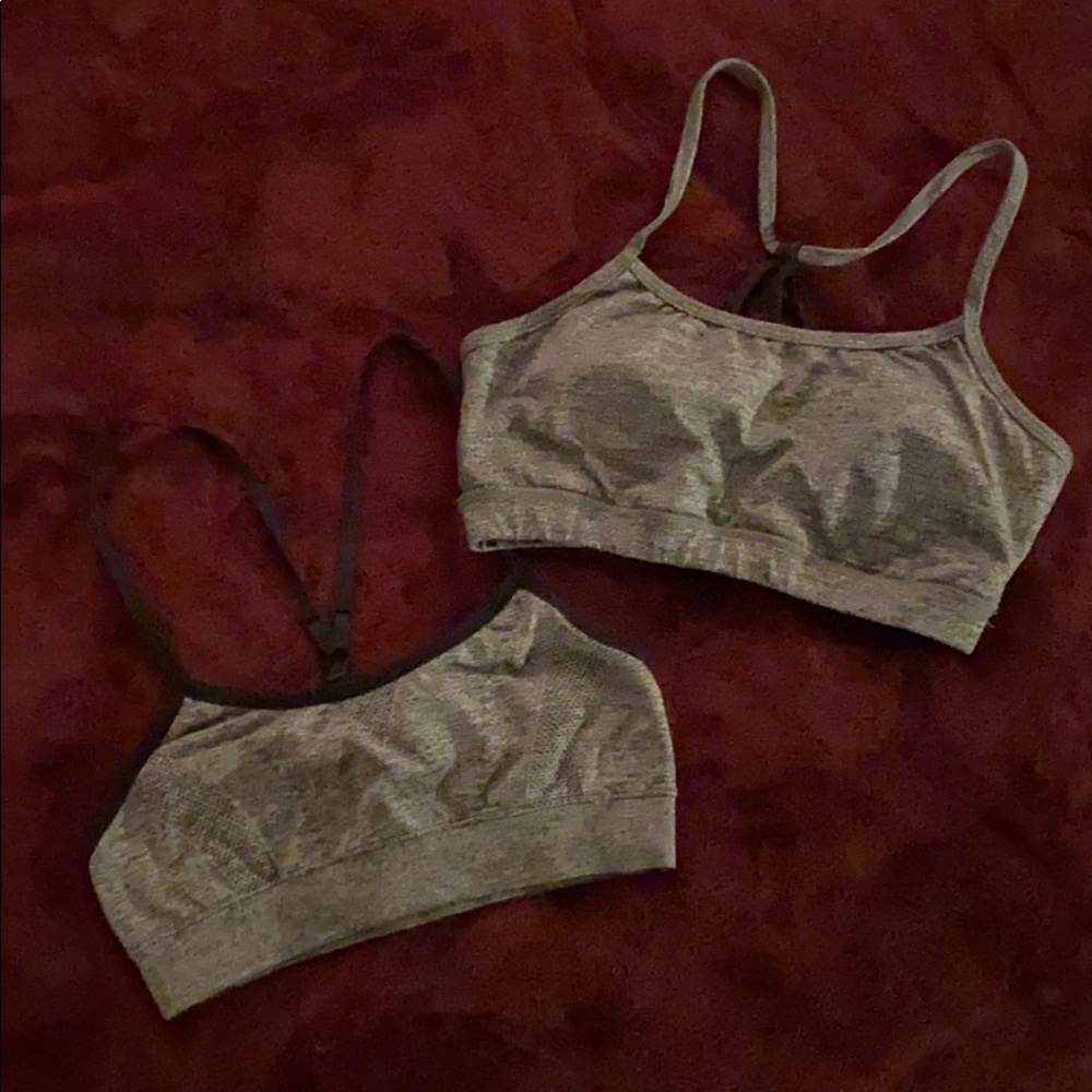 Bundle of Two Grey Sport Bras